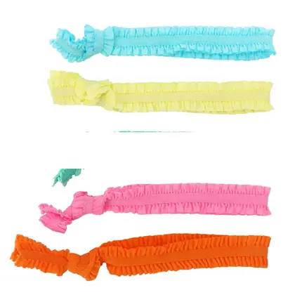 Net Red Tie Knot Hair Rope Rubber Band Candy detail view 2