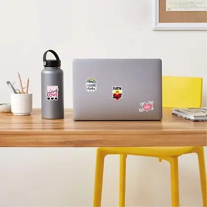 Proverbs Art Stickers 50 Non-infringing Computer Water Cup Luggage detail view 3