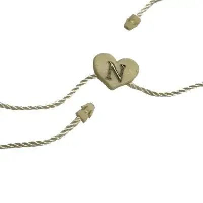 Personalized Plastic Garment Hangtag String detail view 2