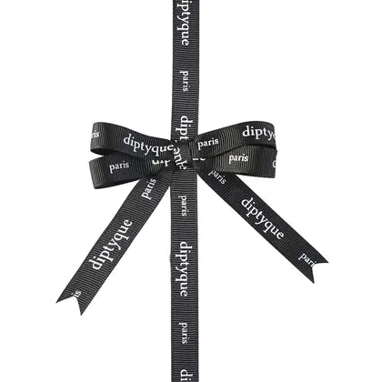 Personalized Production Logo Printing Ribbon Polyester Birthday Wedding Holiday Polyester Ribbon 2 detail view 2