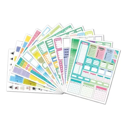 Planner Stickers Set Seasonal Monthly Pack 12she detail view 2