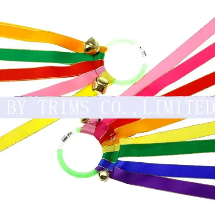 Plastic Bracelets Cheer Ribbons Cheerleaders Flower Ball Gymnastics Dance detail view 3