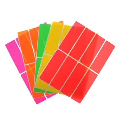 Processing Custom Rectangular Color Stickers Warehouse Warehousing Logistics Worker Self Adhesive Stickers and Labels 2 detail view 2