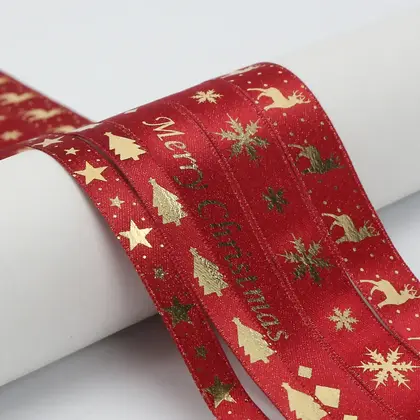Ribbon Christmas Collection Carnival Gift Box Packaging Festive Scene detail view 3