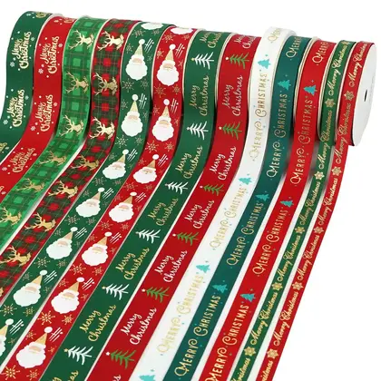 Ribbon Christmas Set Carnival Gift Box Packaging Festive Scene detail view 2