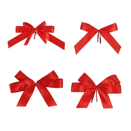 Custom Packaging Bow Gift Box Knot Handmade Ribbon Decorative detail view 2