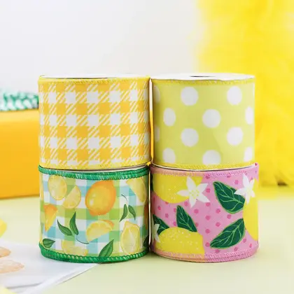Ribbon Wire Edge Cooke Belt Fruit Summer Theme Series detail view 2