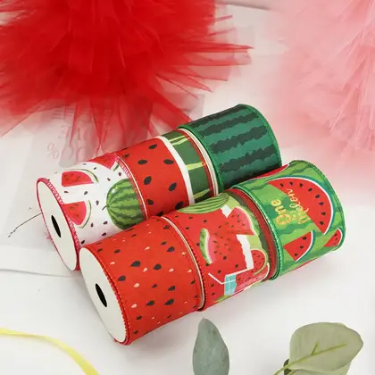Ribbon Wire Edge Koke Belt Summer Theme Series Cartoon detail view 2