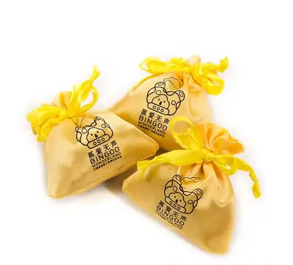 Shenzhen Customize Satin Bag Imitation Silk Fabric Color Optional supplied by BY Boyuan