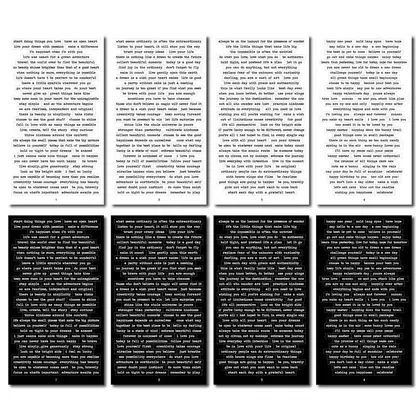 Small Talk Stickers Creative Handbook Retro Text Decal Pack detail view 3