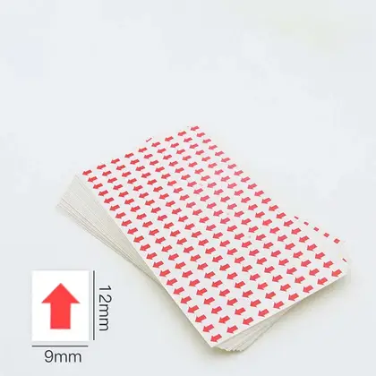 Arrow Self-adhesive Sticker Rework Defective Product Mark Direction Label detail view 2