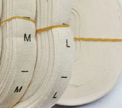 Clothing Code Label Digital English Children's Cotton Belt Silk detail view 2