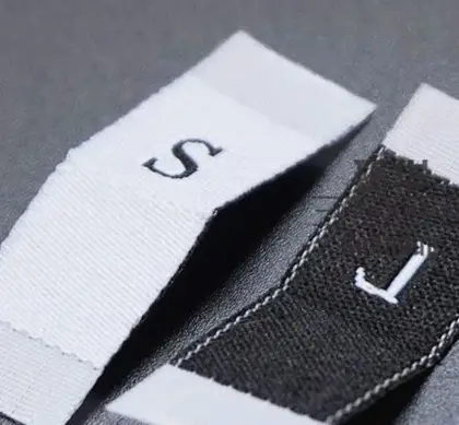 Water Washing Label Ingredient Clothing Trademark Code detail view 2
