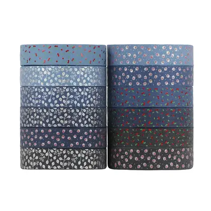 Denim Laser Silver High Density Flower Packaging Ribbon Thread supplied by BY Boyuan