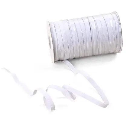 Elastic Belt 3mm-12mm Black and White Walking Horse Cuff detail view 3