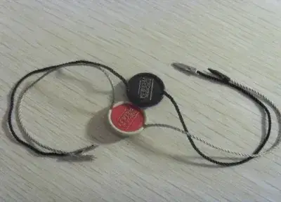 String Loop Lock with Nylon Cord Fastener and Plastic detail view 2