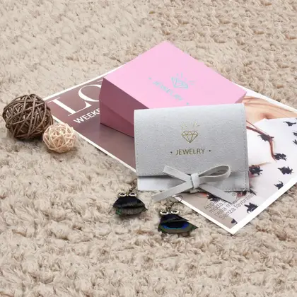 Fashion World Cover Box Ear Stud Necklace Bracelet Jewelry detail view 3