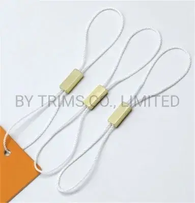 Gold Coated Seal Plastic Hang Tag with Good Quality detail view 3