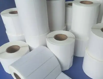 Three-proof Thermal Express Single Printing Paper 80*60 Waterproof Label detail view 2