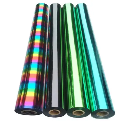 Washable Magic Color Double-sided Fabric Bronzing Paper Suitable supplied by BY Boyuan