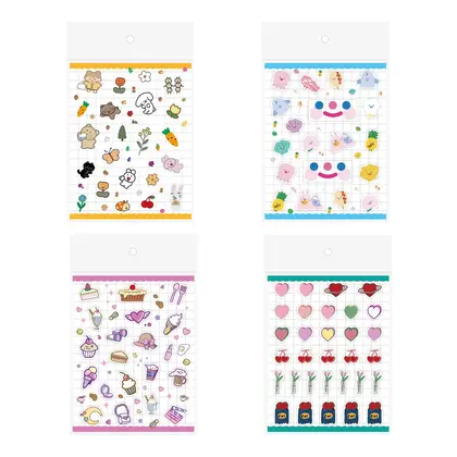 Water Cup Sticker Korea Ins Lovely Transparent Waterproof PVC detail view 2