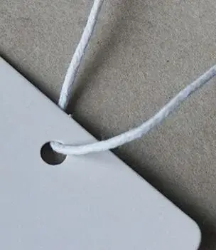 Wax Rope Tag Hanging Grain Single Plug Square High-grade detail view 2