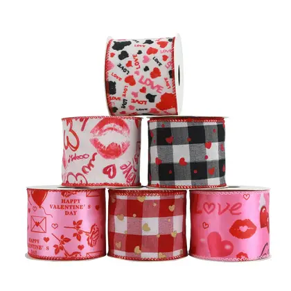 Webbing 6.3 Cm Wire Edge Cuff Belt Polyester Imitation Polyester Ribbon 2 detail view 3