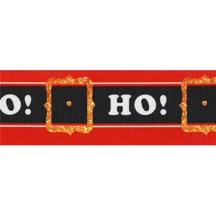 Christmas Ribbon White Beard Elderly Heat Transfer Custom Logo detail view 3