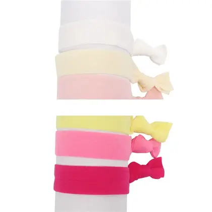 Elastic Band Candy Color Knot Hair Rope Environmental detail view 3