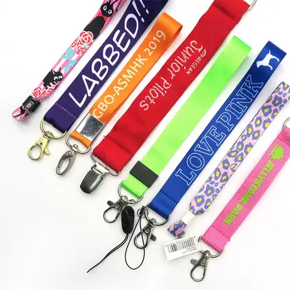 Work Permit Label Lanyard Mobile Phone Short Certificate Exhibition detail view 2