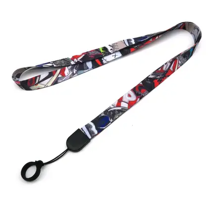 Yueke Grapefruit Relax Lanyard Non-slip Anti-loss Silicone Electronic detail view 2