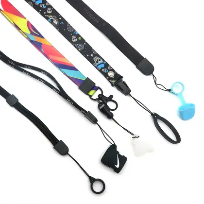 Yueke Grapefruit Relax Lanyard Non-slip Anti-loss Silicone Electronic detail view 3