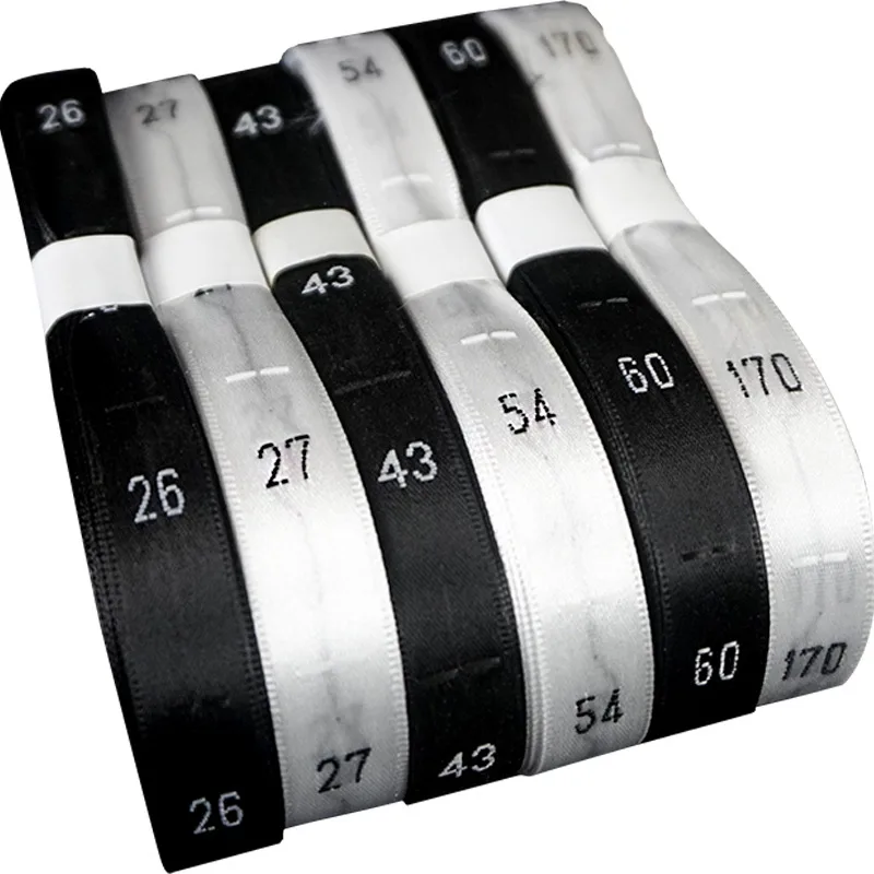 Taiwan Machine Code Standard Satin Woven Edge High-grade Label supplied by BY Boyuan