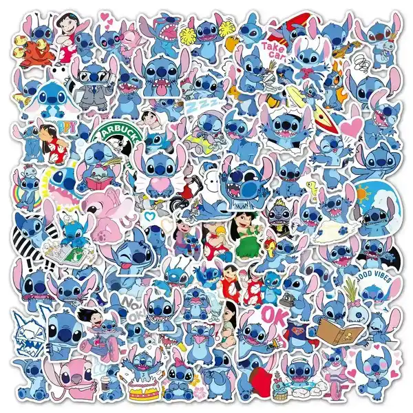 Toy Story 50 Cute Cartoon Waterproof Stickers Luggage Graffiti Self Adhesive Stickers and Labels 2 supplied by BY Boyuan