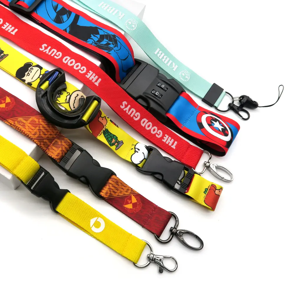 Work Permit Label Lanyard Mobile Phone Short Certificate Exhibition supplied by BY Boyuan