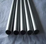 Nickel alloy seamless tube ends showing wall thickness