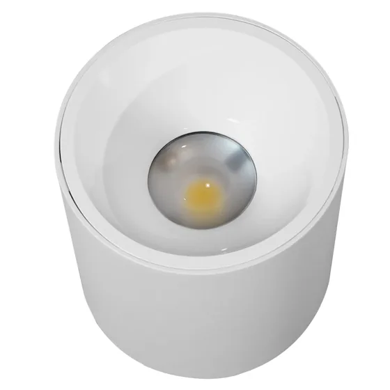 0-10V dimmable LED down light with D90*H120mm dimensions and recessed mounting