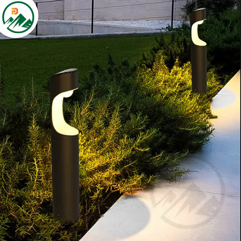 A garden light in planting, the position these IP65 bollard fittings are built for