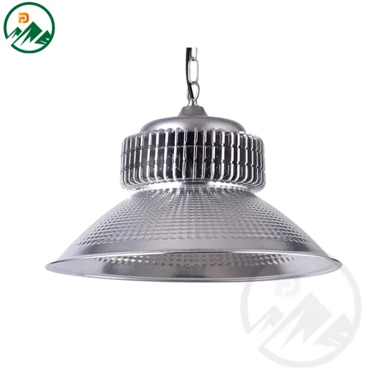 150W high bay LED light in black finish with die-casting aluminium housing