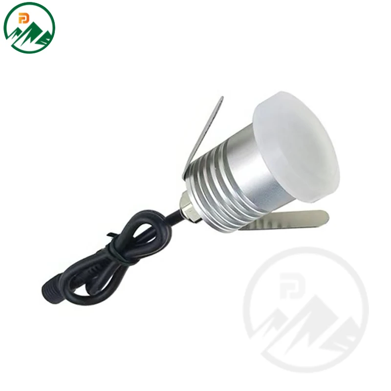 1W mini size LED underground light with frosted acrylic cover and aluminium body