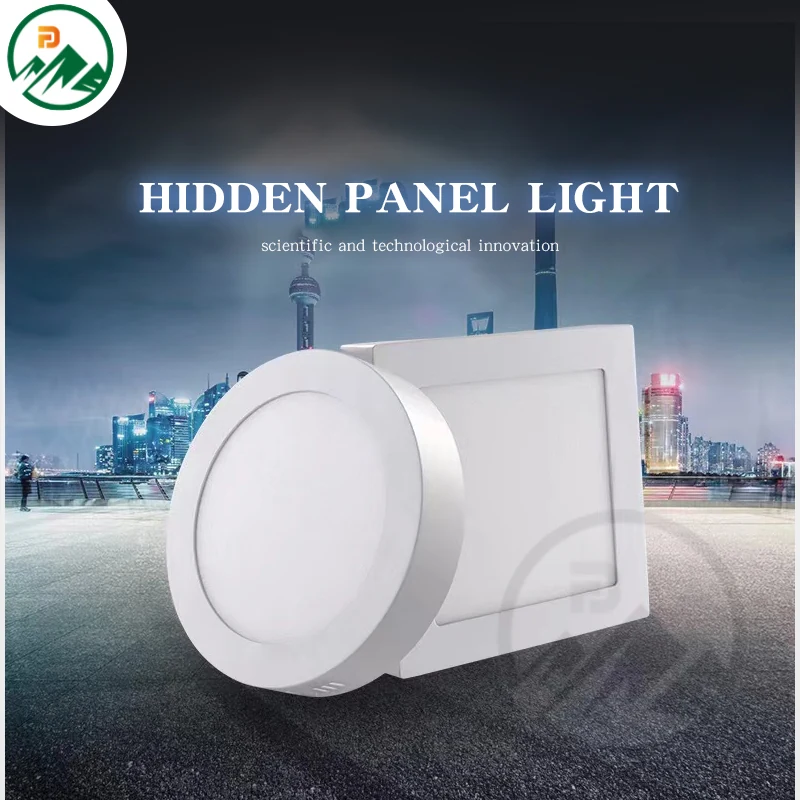 24W LED ceiling light FD-CL010H24 with circular aluminium body and flush mounting