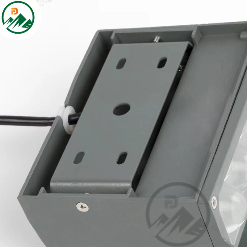 Side view of the 24W LED wall lamp showing the L150 x W112 x H90mm dimensions