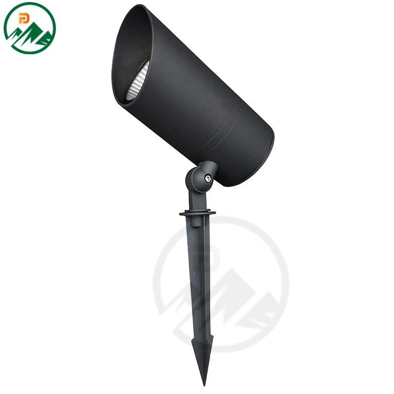 Side view of the 30W LED spike light showing D110 x H165 mm dimensions