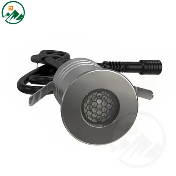 3W mini power LED underground light with stainless steel 304 round cover