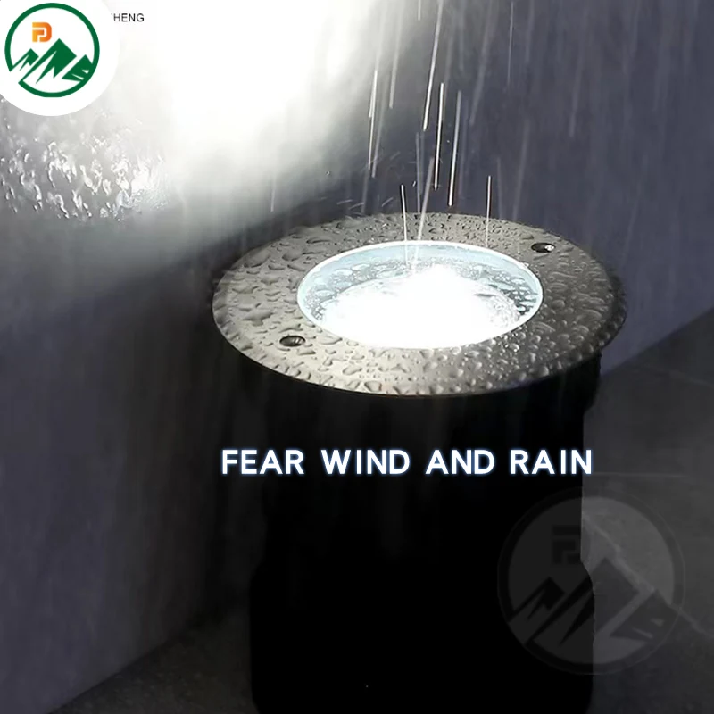 Adjustable beam angle LED underground light with stainless steel 304 round cover
