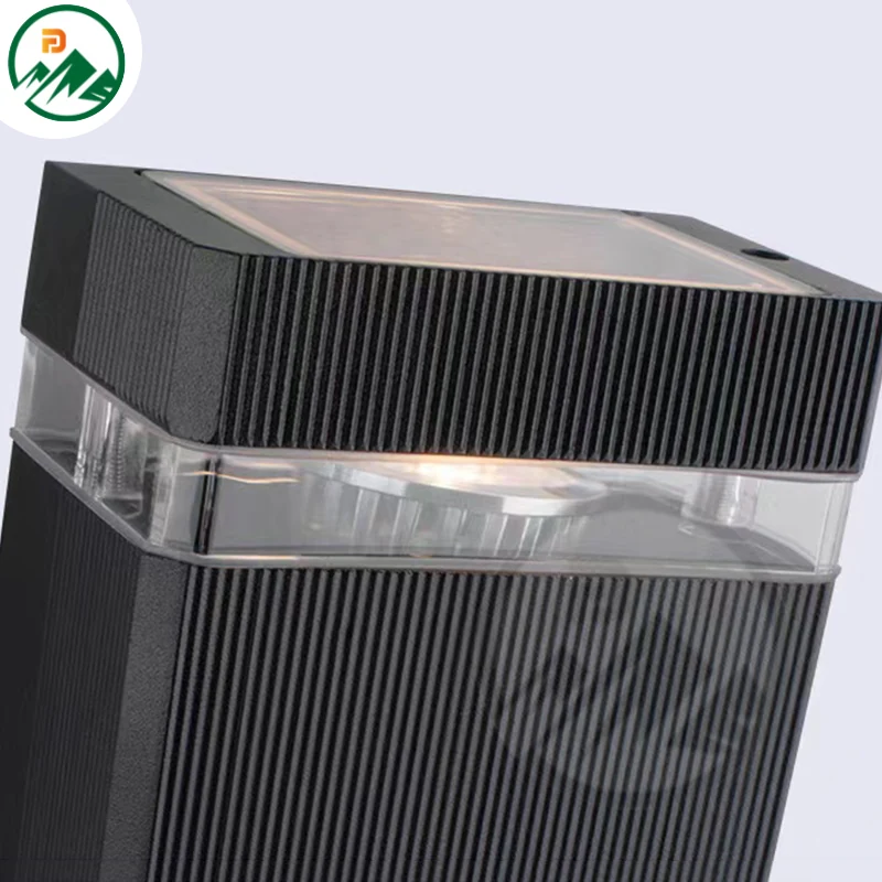Side view of the wall lamp showing the 110*105*220mm dimensions