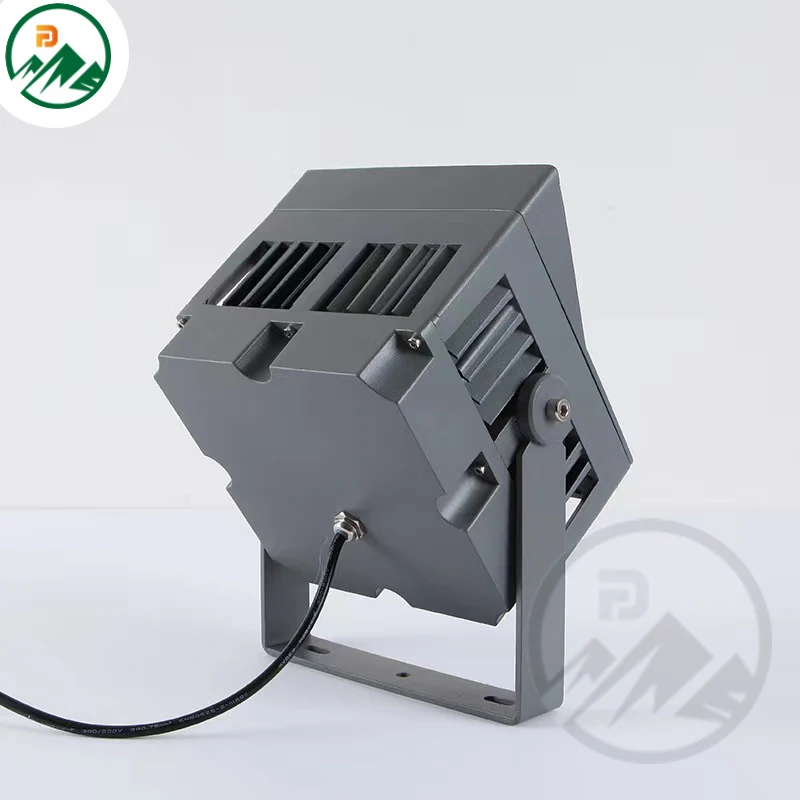 Side view showing the L195 x W195 x H280 mm dimensions and mounting bracket