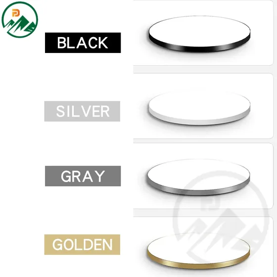 Round 12W LED ceiling light with PC and acrylic cover, D230*H20mm dimensions