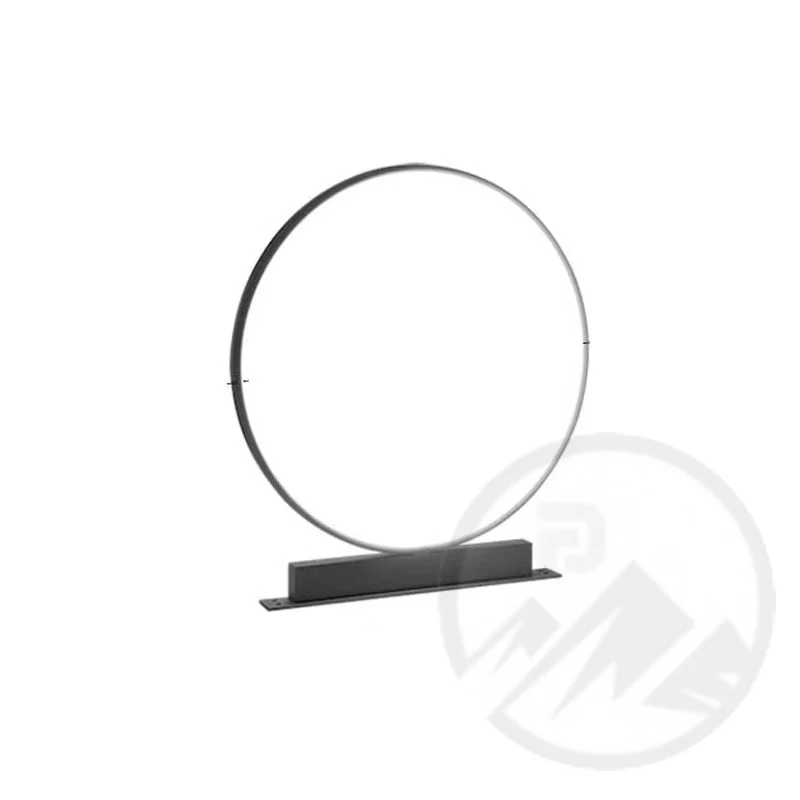 Three-tiered bowl design of the garden light in size D400 x H455 mm