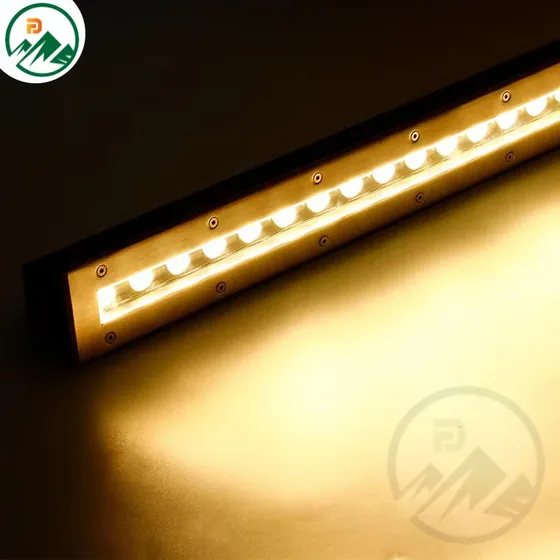 12W linear LED underground light with stainless steel 304 cover and aluminium body